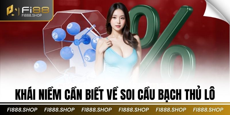 Khái niềm cần biết về soi cầu bạch thủ lô